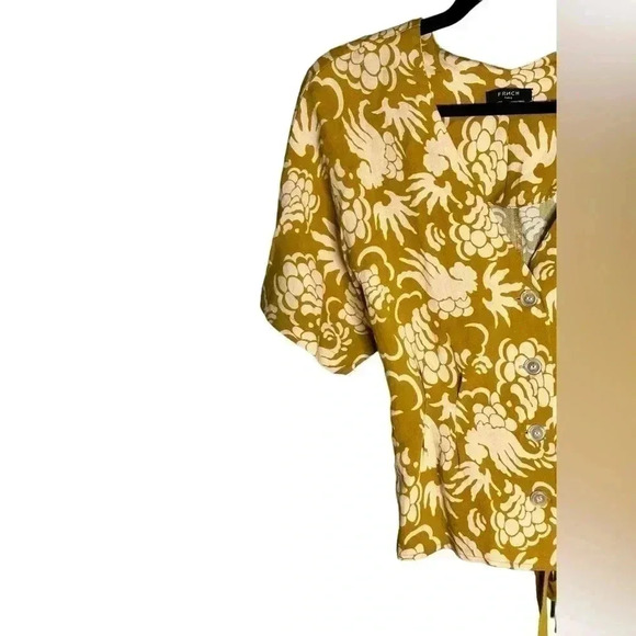 Frnch Carminda Top (Olive) Size Small - Picture 4 of 9